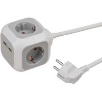 Alea_Power_Power_Strip_w__USB_4_Fold_2X_USB_Charger___1_40m_