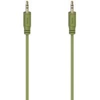 Audiocable_Flexi_Slim_3_5mm_Plug_Gold_Plated_Green_0_75m