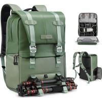 Beta_Backpack_w__Leder_Look_Lichtgroen_1