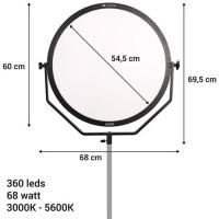 Bi_Colour_LED_Lamp_Sophiez_SO_68TD_On_230V