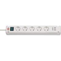 Bremounta_Power_Strip_5_Fold_w__2_USB_Charging_Sockets_White