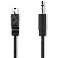 DIN_Audio_Cable_DIN_5_PINS_M_3_5mm_M_1_0m_BK