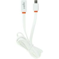 Flat_Cable_Micro_USB_To_USB_White_1m