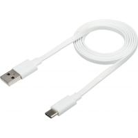 Flat_USB_To_USB_C_Cable__1m____White___Residual_Stock