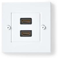 HDMI_Wall_Socket_2X_HDMI_F_4K_60Hz_HDMI_F_18_GBPS_Gold_Plate