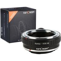 K_F_Lens_Adapter_Konica_Ar___Canon_EF_M__1_4_Tripod_Mount__1
