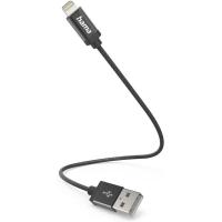 Laad_Synchrokabel_usb_A___Lightning_0_2m_Black