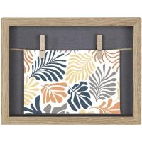 Photo_Frame_Muro_w__Cord_EN_Clamps_Eiken_16_5_X_21_5_cm