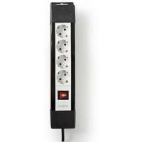 Power_Strip_Beveiligd_Contact_4_WEG_3_00m_BK_WH