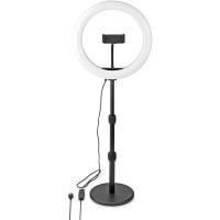 Ringlicht___10_inch___120_Led_s___2700___6700_K___Desk___Bla