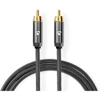 Subwoofer_Cable___RCA_Male___RCA_Male___Gun_Metal_Grey