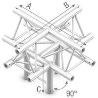 Truss_T_Cross_90_Degree_5_Way_Apex_Up