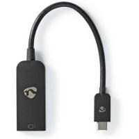 USB_C_Adapter_USB_3_2_Gen_1_USB_C_M_DP_F_0_2m_Round_Nickel_P