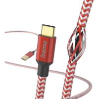 USB_Cable_Reflectief_USB_A_To_USB_C_1_5_M_Red_2