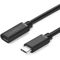 USB_Type_C_Male_To_Female_Extension_Cable_0_5m__Black