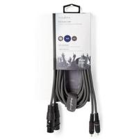 XLR_Audio_Cable_2X_XLR_3_PINS_F_2X_RCA_M_3_0m_Grey_2
