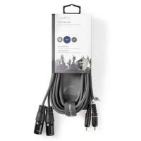 XLR_Audio_Cable_2X_XLR_3_PINS_M_2X_RCA_M_3_0m_Grey_2