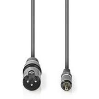 XLR_Audio_Cable_XLR_3_PINS_M_RCA_M_3_0m_Grey_1