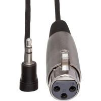 XVS_102F_Camc_mic_cable_XLR3F_To_R_Angle_3_5mm_TRS_2FT_2