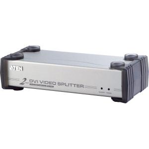 2_Port_w__Audio_Ondersteuning_DVI_Splitter_Silver