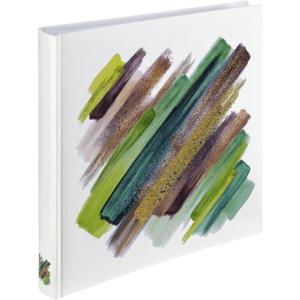 Album_XL_Brushstroke_30x30cm_80_White_Pages_Green