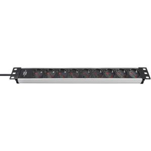 Alu_Line_19_Power_Strip_9_FOLD_Black___Silver_Type_F