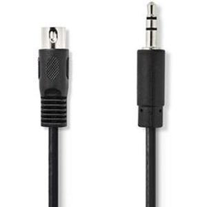 DIN_Audio_Cable_DIN_5_PINS_M_3_5mm_M_1_0m_BK