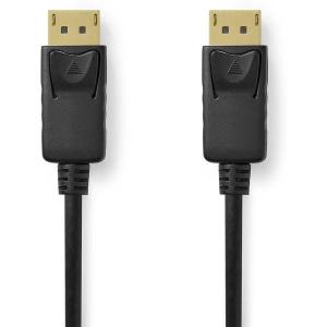 DP_Cable_DP_Male_DP_Male_8K_60Hz_Vernikkeld_3_00m_Round_PVC_