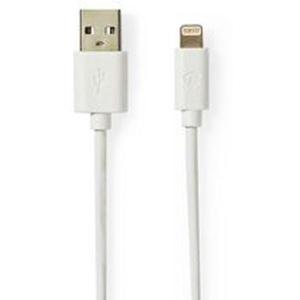 Data_Cable_Apple_Lightning_8_PINS_M_USB_A_M_1m_WH