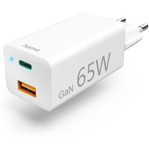 Fast_Charger_Gan_1X_USB_C_PD_1X_USB_A_QC_Mini_Charger_65_W_W