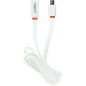 Flat_Cable_Micro_USB_To_USB_White_1m