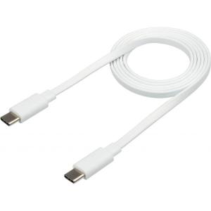 Flat_USB_C_PD_Cable__1m____White___Residual_Stock