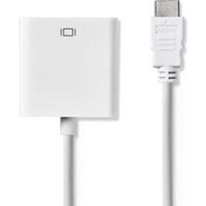 HDMI_VGA_CBL_HDMI_Conn___VGA_F___3_5mm_Outp_0_2m_WH