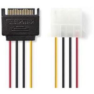 Interne_PWR_Cord_SATA_15_PINS_M_Molex_F_0_15m_Diverse