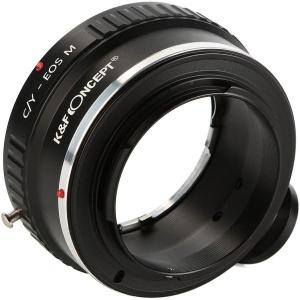 K_F_Lens_Adapter_Contax_Yashica___Canon_EF_M__Tripod_Mount_