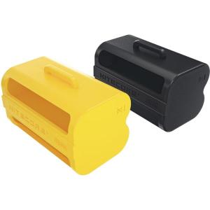 NBM41___4_Slots_X_21700_Battery_Magazine_Yellow