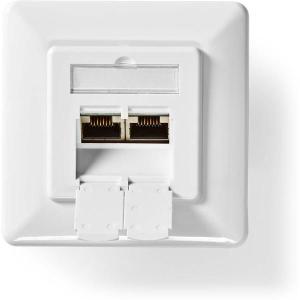 Network_Wall_Box_Flush_Mounted_2_Poort_EN__CAT6_Straight_Fem