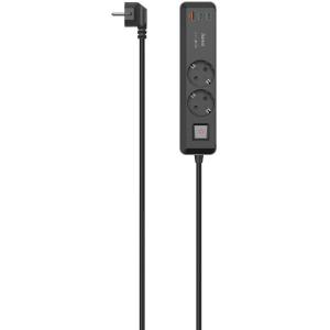 Power_Strip_2_FOLD_USB_C_A_65W_PD_Switch_1_4_M_Black_Grey