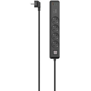 Power_Strip_4_FOLD_USB_C_A_65W_PD_Switch_1_4_M_Black_Grey