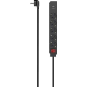 Power_Strip_5_FOLD_USB_A_17W_Switch_1_4_M_Black