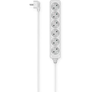 Power_Strip_6_FOLD_1_4_M_White