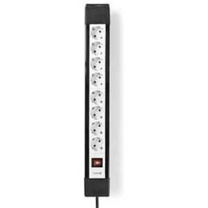 Power_Strip_Beveiligd_Contact_8_WEG_3_00m_BK_WH