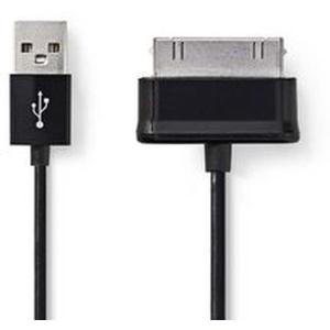 SYNC_And_Charge_Cable_Samsung_30_PINS_M_USB_A_M_1m_BK