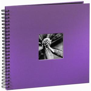 Spiraalalbum_Fine_Art_34X32CM_50_Black_Pages_Purple