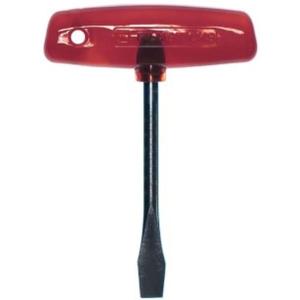 T_Handle_Slotted_Screwdriver_In_Red_Coloured_Handle