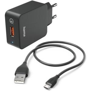 Travel_Charger_Set_QC_3_0_Micro_USB_19_5_Watt_1_5m_Black