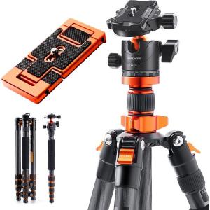 Tripod_D255C4_170cm_Carbon_w__Monopod___Plate