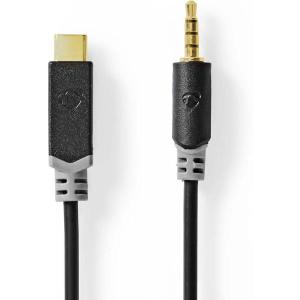 USB_C_Adapter_USB_2_0_USB_C_M_3_5mm_M_1_0m_Round_Gold_Plated