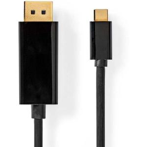 USB_C_Adapter_USB_3_2_Gen_1_USB_C_Male_DisplayPort_Male_2_0m