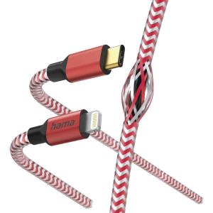 USB_Cable_Reflectief_USB_C_To_Lightning_1_5_M_Red